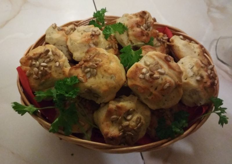 Kakukkfüves pogácsa