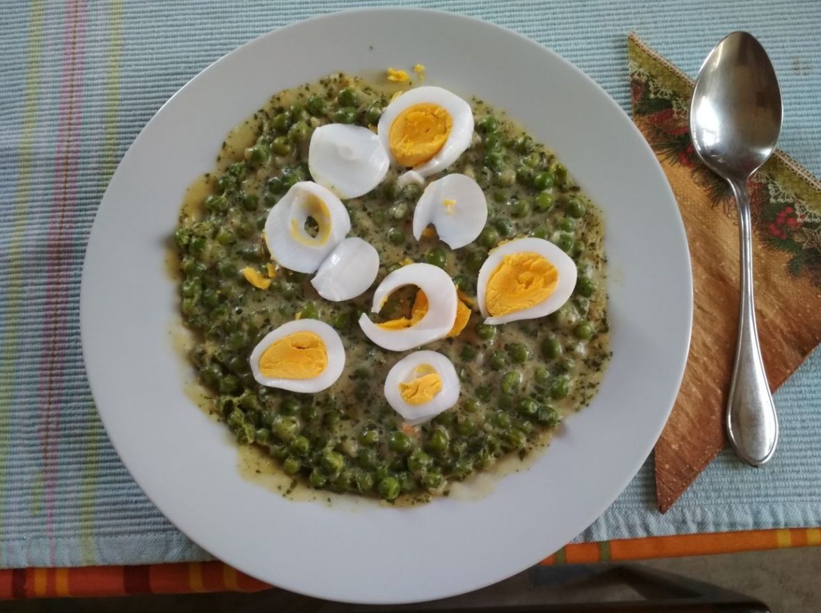 Zöldborsófőzelék