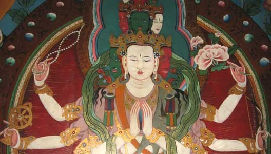 Avalókitésvara, az együttérzés bódhiszattvája