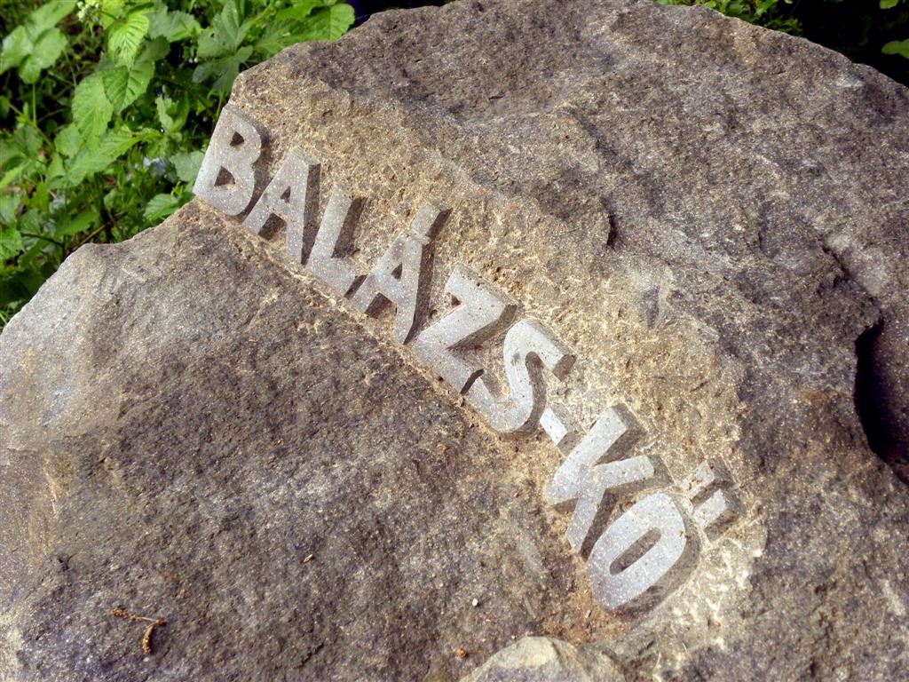 A Balázs-kő felirata