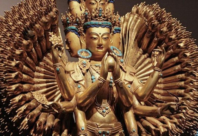 Ezerkarú Avalókitésvara