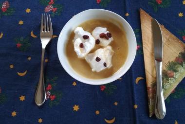 Karácsonyi borleves