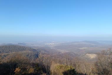 Kilátás a Pilistetőről