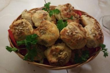 Kakukkfüves pogácsa