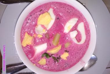 Litván hideg céklaleves