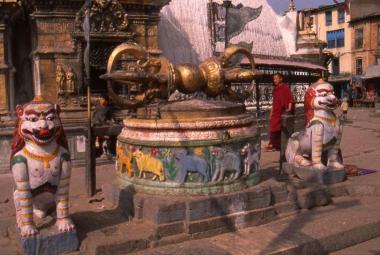 Swayambunath stupa, Kathmandu